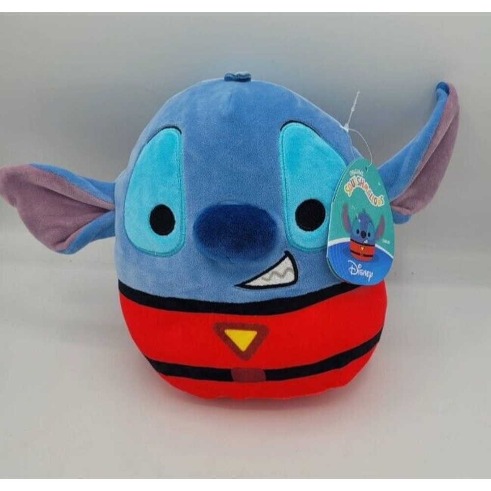 NEW Disney Squishmallows Alien Stitch in Space Suit Soft‎ Cute Plush Stuffed Toy